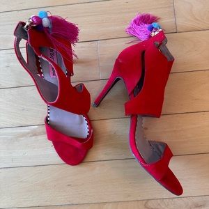 Red Fun Girl Heel